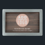 Business Logotyp Rustic Company Anpassningsbar Pro<br><div class="desc">Modern, högtidlig, minimal, rustik Bälte-buckel för att lägga till din logotyp, namn och webbplats eller bara företaget namn. Ändra enkelt typsnitt eller färg genom att använda "Design Verktyg" som är kapslat under "Anpassa"-knappen. Det finns inget minsta orderkrav och ingen konfigurationsavgift. Beställ så många eller så färre som ditt företag kräver...</div>