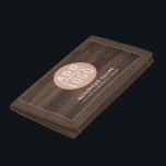 Business Logotyp Rustic Company Anpassningsbar Pro<br><div class="desc">Modern, rustik minimalistisk Rustic Trifold Wallet för att lägga till din logotyp, namn och webbplats eller bara företaget namn. Ändra enkelt typsnitt eller färg genom att använda "Design Verktyg" som är kapslat under "Anpassa"-knappen. Det finns inget minsta orderkrav och ingen konfigurationsavgift. Beställ så många eller så färre som ditt företag...</div>