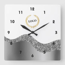 Business Logotyp Silver Wave