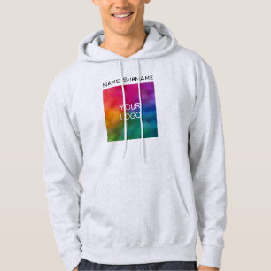 Business Logotyp Skapar din egen Manar för frontde Hoodie