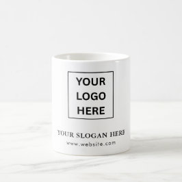 Business Logotyp Step and Repetera Event Visning Kaffemugg