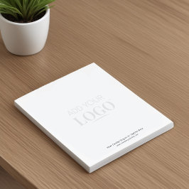Business Logotyp Watermark Anpassningsbar Professi Anteckningsblock