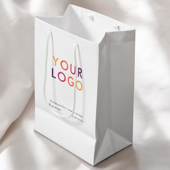 Business Logotyp White (Skapare uppladdad)