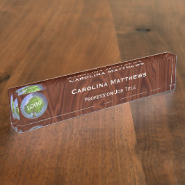 Business Logotyp Wood