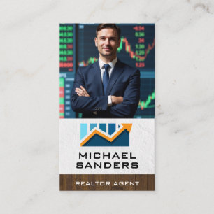 Business Man Smiling Real Gods / Ekonomi Visitkort