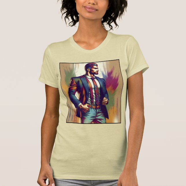 Business Man T-Shirt (Framsida)