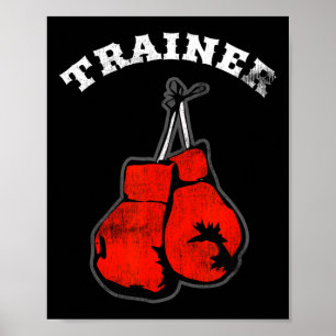 Business Marknadsföring - Boxing Trainer Poster