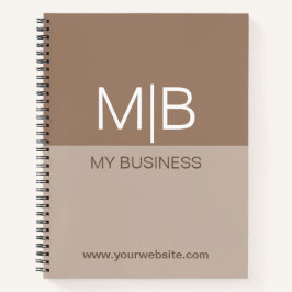 Business Mocha Monogram 