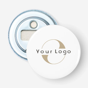 Business Modern Logotyp Clean Minimal Company Whit Flasköppnare