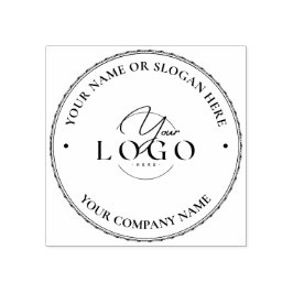 BUSINESS MODERN Personlig Logotyp Adress Company Stämpel