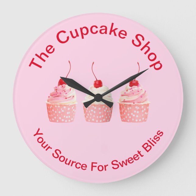 Business Muffinss Shop-tema Stor Klocka (Framsida)