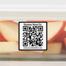 Business Namn eller annan info & Anpassade QR-kod