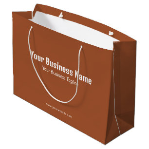Business Namn Modern Minimal Sienna Brown-mall