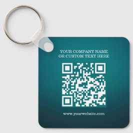 Business namn och Logotyp Nyckelring