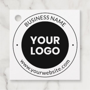 Business Namn & Website eller Slogan, Tack etc. Gåvor Etiketter