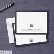 Business Note-kort för professionell Silver-förseg