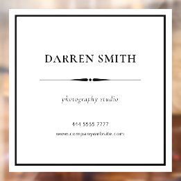 Business Office Namn Ram Black on White