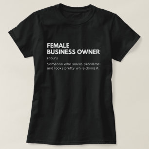 Business Owner Söt Funny Entrepreneur Say T Shirt