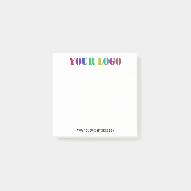 Business PostIT® Notes-mall design din egen Post-it Block (Framsida)