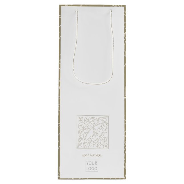 Business Promotive Modern Elegant Vin Gift-paket (Framsidan)