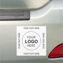 Business Round Logotyp Bilmagnet