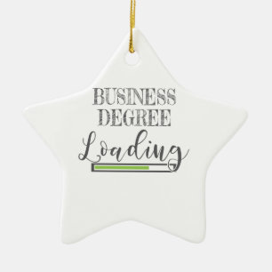 Business School Student Gift-affärsexamen i Julgransprydnad Keramik
