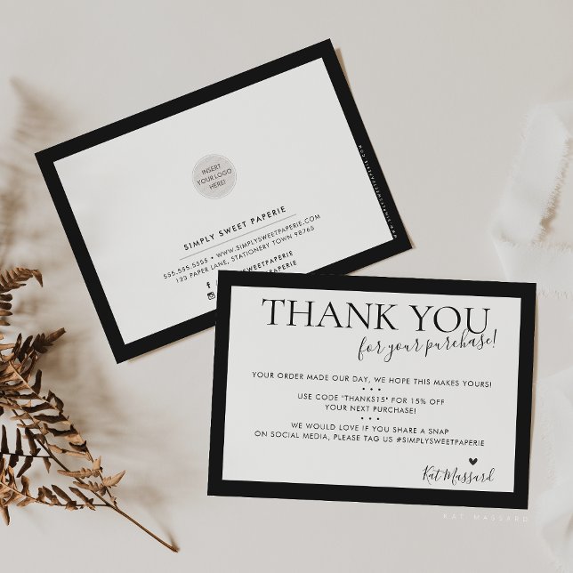 BUSINESS TACK modern chic, fet svart, vit (Skapare uppladdad)