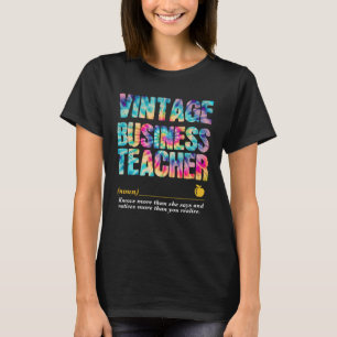 Business Teacher-utvärderingsvecka Back to school T Shirt