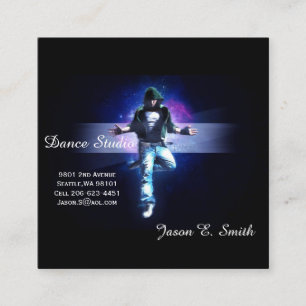 Business Telefonkort-Dance Studio-exempel