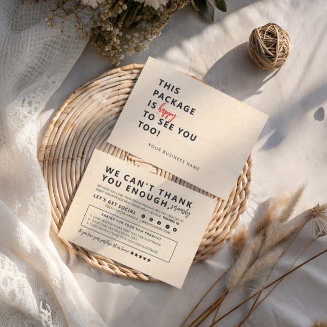 Business Thank You Card Tack Kort (Skapare uppladdad)