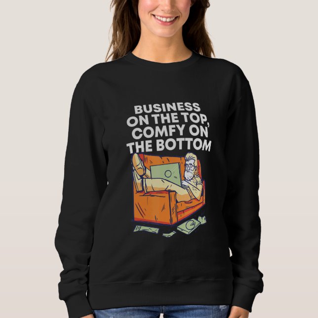 Business Top Comfy Grund-arbete från hemkläder W T Shirt (Framsida)