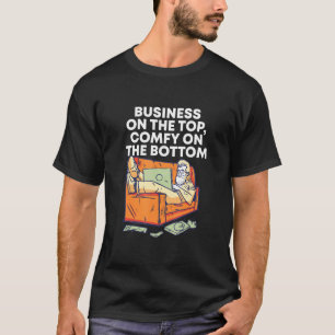 Business Top Comfy Grund-arbete från hemkläder W T Shirt