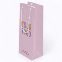 Business Vin Bag med Anpassningsbar Logotyp Mauve 