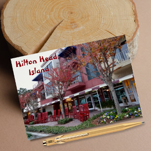 Buskar i Harbor Town Sea Gräs Hilton Head Island OBS Kort