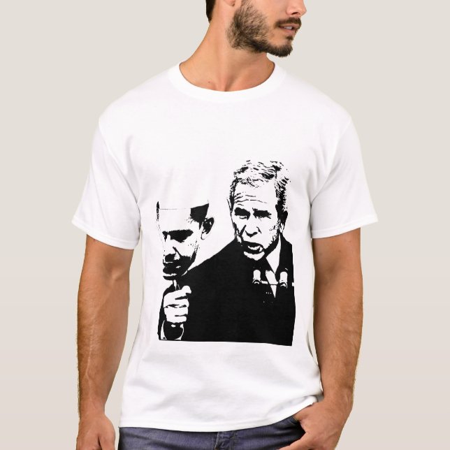 busken med obama maskerar t shirt (Framsida)