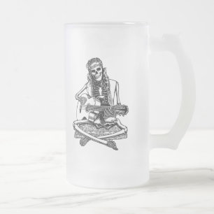 Busker Bones II Frostat Ölglas