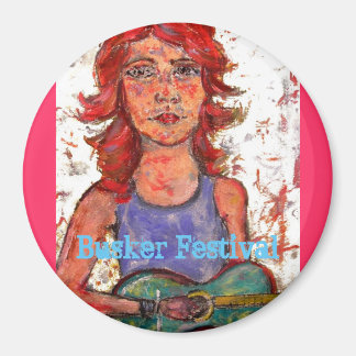 Busker Festival Magnet