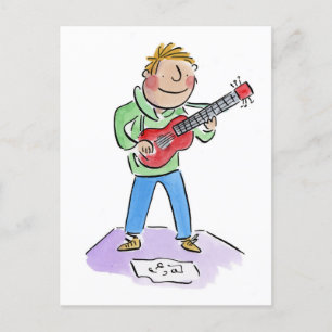 Busker Vykort
