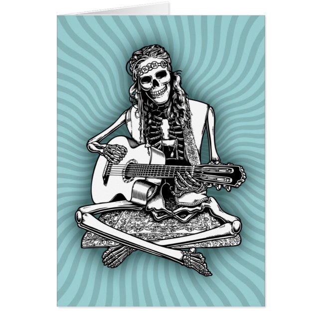 Buskeren benar ur II Hälsningskort (Framsidan)