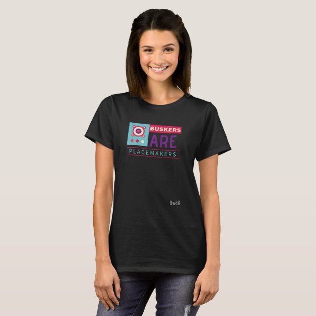 Buskers är placemakers tee (Hel framsida)