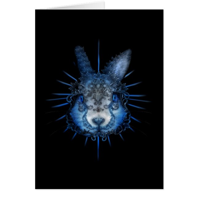 buskgud hälsningskort (Framsidan)