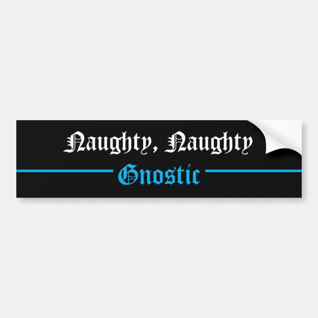 Buskis Sticker om Gnosticism Bildekal (Framsidan)