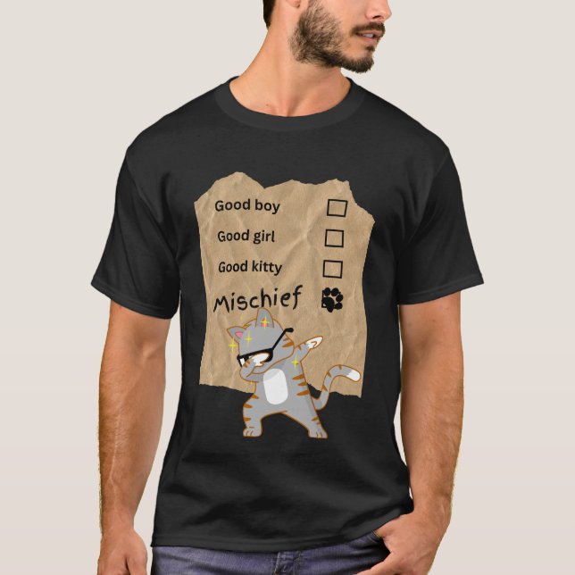 Busmissekatten T Shirt (Framsida)