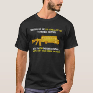 Buss är 27 gånger farligare t shirt