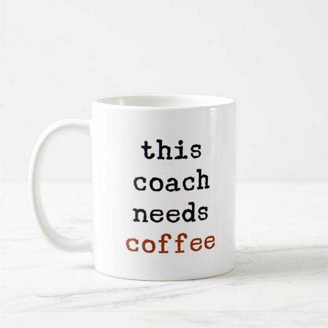 Buss behöver kaffe kaffemugg (Vänster)