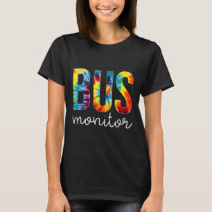 Buss-bildskärmen Tie Dye Apprecision Day Hej tillb T Shirt