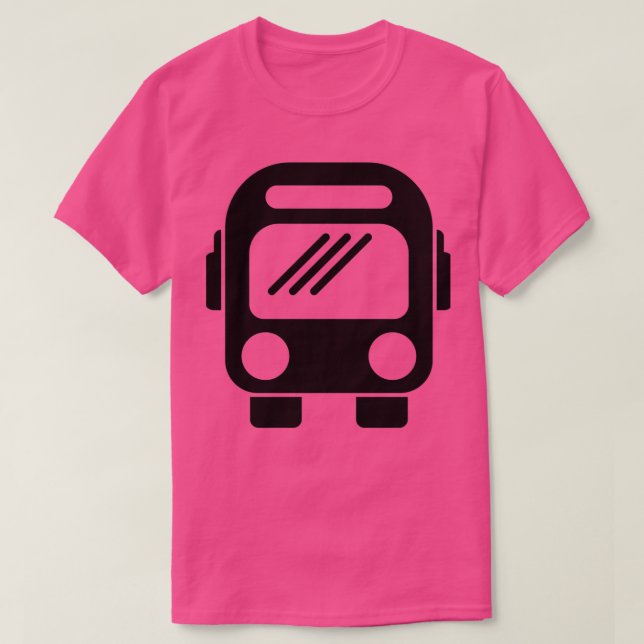 Buss Busfahrer Schulbus Autobus 4 T Shirt (Design framsida)