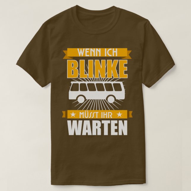 buss-chaufför som säger fars dag t shirt (Design framsida)