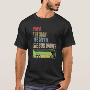 Buss-chauffören, kvinnlig chaufför Buss, Buss, Avs T Shirt