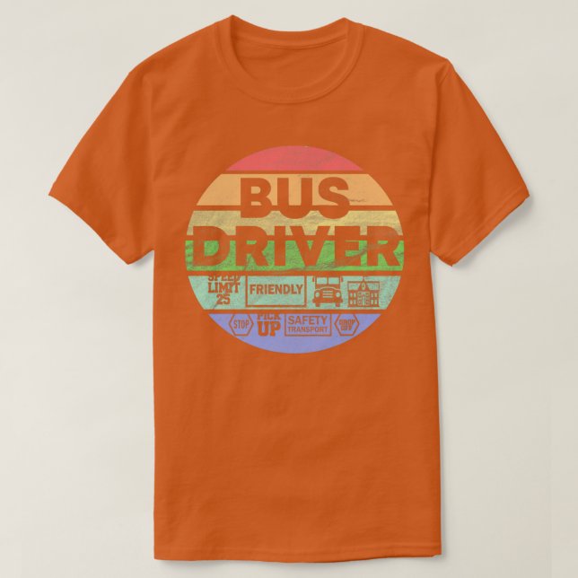 Buss-chaufförer som säger att buss-buss-gåva 2 t shirt (Design framsida)